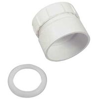 TRAP ADAPTER 1-1/2IN WHITE    