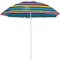 UMBRELLA BEACH W/UV POLYES 6FT