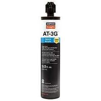 Simpson Strong-Tie AT3G AT3G10 High-Strength Hybrid Acrylic Adhesive, Paste, 9.5 oz Cartridge, Coaxial Cartridge