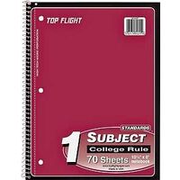 Top Flight WB705/PFW Wirebound Note Book