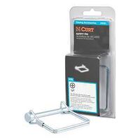 Curt 25081 Safety Pin, 1/4 in Dia Pin, 2-3/4 in OAL, Carbon Steel, Zinc
