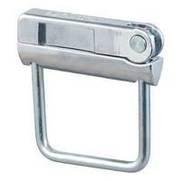 Curt 22325 Hitch Clamp, Anti-Rattle, Aluminum/Stainless Steel, Zinc-Plated, Clear