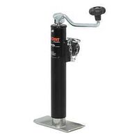 Curt 28320 Pipe-Mount Jack, 2000 lb Lifting, 10 in Max Lift H
