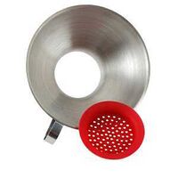 WIDE FUNNEL W/STRAINER        