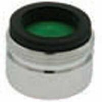 Plumb Pak PP800-200 Series PP800-208LF Faucet Aerator, 13/16-27 Male, Chrome Plated, 1.5 gpm