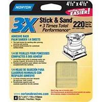 Norton 7660706079 Stick and Sand Sanding Sheet
