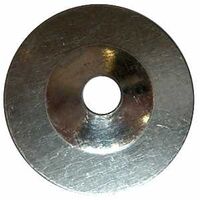 Reliable SWZ138C1 Ring, 1/4 in ID, 1-1/8 in OD, 0.02 in Thick, Steel, Zinc, 100/BX