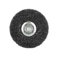 Norton Rapid Strip Series 07660701217 Abrasive Disc, 4 in Dia, Non-Woven, Extra Coarse, Silicon Carbide Abrasive