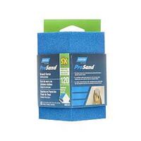 Norton ProSand 07660768141 Drywall Corner Sanding Sponge, 4-1/2 in L, 2-3/4 in W, 2-3/4 in Thick