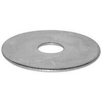 Reliable FWZ516VP Fender Washer, 23/64 in ID, 1-17/32 in OD, 5/64 in Thick, Steel, Zinc, 75/BX