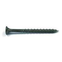 Reliable FKHLP8114C5 Floor Screw, #8-16 Thread, 1-1/4 in L, High-Low, Partial Thread, Bugle, Flat Head, Square Drive