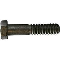 Reliable HC2HDG125CT Hex Bolt, 1/2-13 Thread, 5 in OAL, 2 Grade, Galvanized Steel, Coarse, Partial Thread