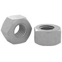 Reliable FHNCHDG38MR Hex Nut, 3/8-16 Thread, Steel, Galvanized