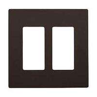 2G SCREWLESS DECO PLATE BK    
