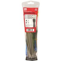 CABLE TIE TUBE 4/8IN 200PC AST