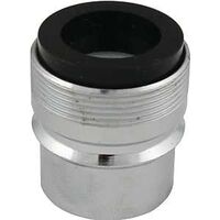 Plumb Pak PP800-3LF Faucet Aerator, 55/64-27 x 15/16-27, Brass, Chrome Plated