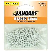 Jandorf 60373 Beaded Chain With NO 6 Connector