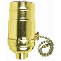 Jandorf 60411 3-Way Pull Chain Lamp Socket