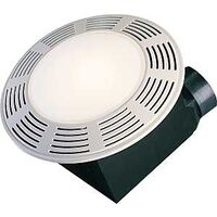 Air King Deluxe Round Exhaust Fan/Light