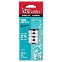 LIGHT CLIPS INDOOR PLSTC CLR S