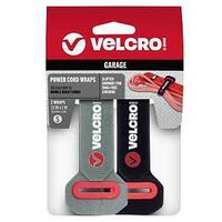 POWER CORD WRAP BLK/GRY 12X1IN