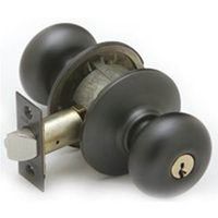 Schlage F51 Plymouth Single Cylinder Panic Proof Entry Knob Lock