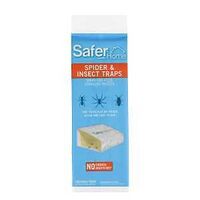 Safer SH400 Home Spider and Insect Trap, Solid, Clear