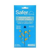 Safer SH5026 Houseplant Sticky Stake, Solid