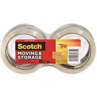Scotch 3650-2 Moving and Storage Packaging Tape With Dispenser