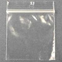 BAG PLASTIC W HANG HOLE 4X4IN 