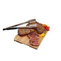 GRILL TONGS STAINLESS STEEL   