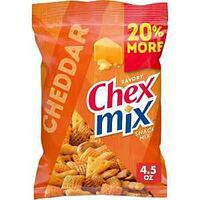 SNACK MIX CHEDDAR 4.5OZ       