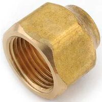 Anderson Metal 754020-0604 Brass Flare Reducing Nut