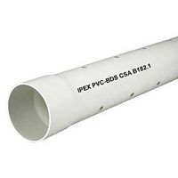PIPE SEWER PVC 4X10 PERF      