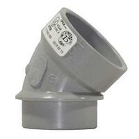 SHRT ELL 45DG PVC SPXH 1-1/2IN