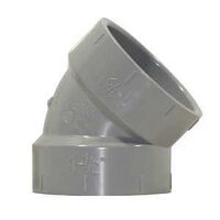 SHRT ELL 45DEG PVC HXH 1-1/2IN