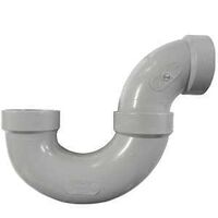 DWV P-TRAP PVC HUBXHUB 1-1/2IN