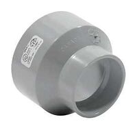 DWV COUPLING PVC HUBXHUB 3X2IN