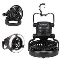 CAMPING LANTERN LED W/FAN BATT