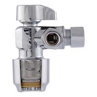 SharkBite Max UR25558 Ball Valve, 1/2 x 3/8 x 3/8 in Connection, Push-to-Connect x Compression x Compression