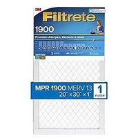 FILTER AIR 1900MPR 20X30X1IN - Case of 4