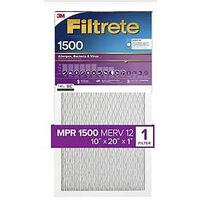 FILTER AIR 1500MPR 10X20X1IN - Case of 4