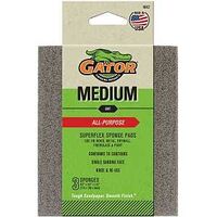 Gator 4642 Sanding Pad, 5-1/2 in L, 4-1/2 in W, 120 Grit, Fine, Aluminum Oxide Abrasive