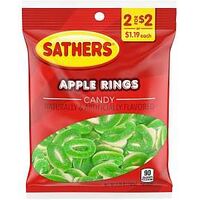 CANDY APPLE RINGS 3.75OZ      