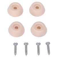 BUMPER SCREW RUBBER 7/8IN WHT 