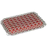 PAD SCRUBBING CHAINMAIL RED   