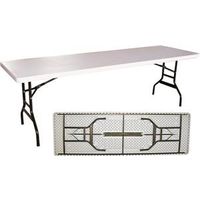 TABLE BANQUET W/FOLDNG LET 8FT