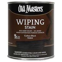 STAIN WIPING CARBON BLACK 1QT 