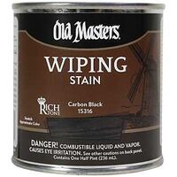 STAIN WIPING CARBON BLK 1/2PT 