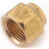 Anderson Metal 754018-04 Brass Flare Fitting